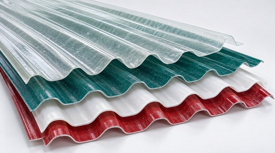 Roofing Solutions — FRP corrugated and plain sheets
